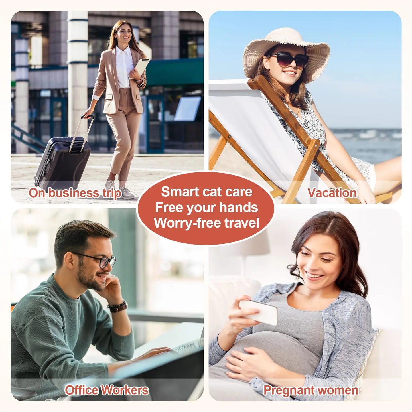 Smart Self-Cleaning Cat Litter Box – Odor-Removal, WiFi APP Control