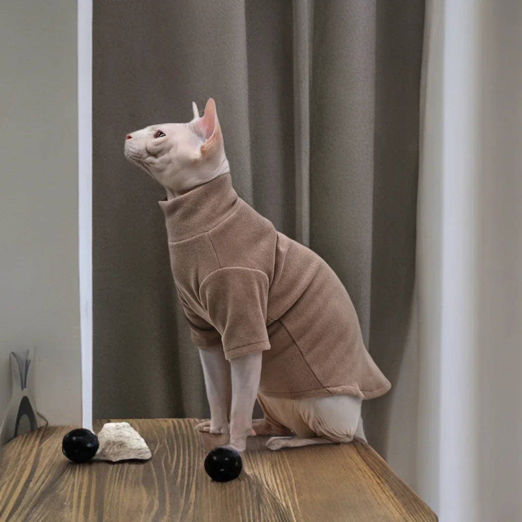 Hairless Cat Clothes – Soft Cuddly Vests for Sphynx, Devon & Kittens