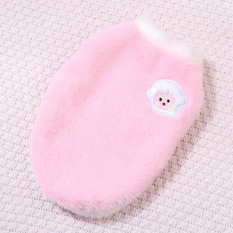 Warm Soft Pet Clothes: Winter Vests for Small/Medium Dogs & Cats