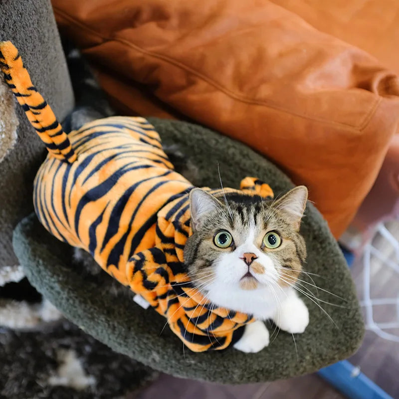 Snuggle Beast Hoodie: Cozy Animal Print Fleece! 🐾 + FREE Custom Pet Portrait Badge