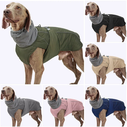 Guardian Luxe Jacket: Weatherproof Warmth for ALL Paws! 🌧️✨ + FREE Custom Pet Portrait Badge